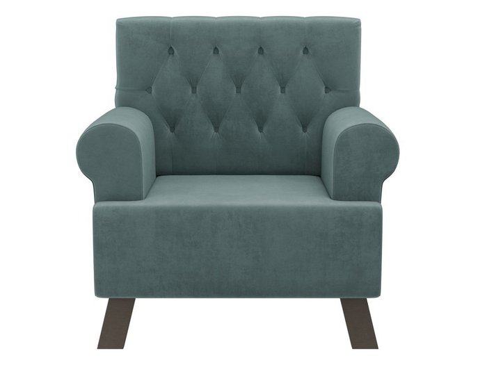 Кресло Хилтон темно-бирюзового цвета - купить Интерьерные кресла по цене 23990.0