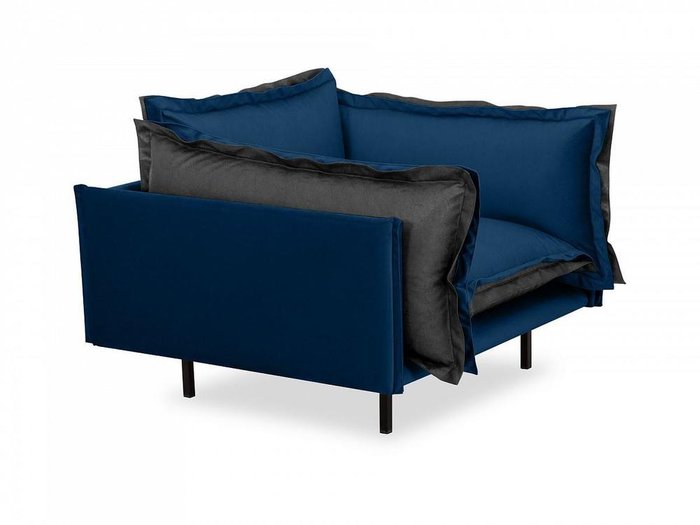 Кресло Barcelona темно-синего цвета - лучшие Интерьерные кресла в INMYROOM