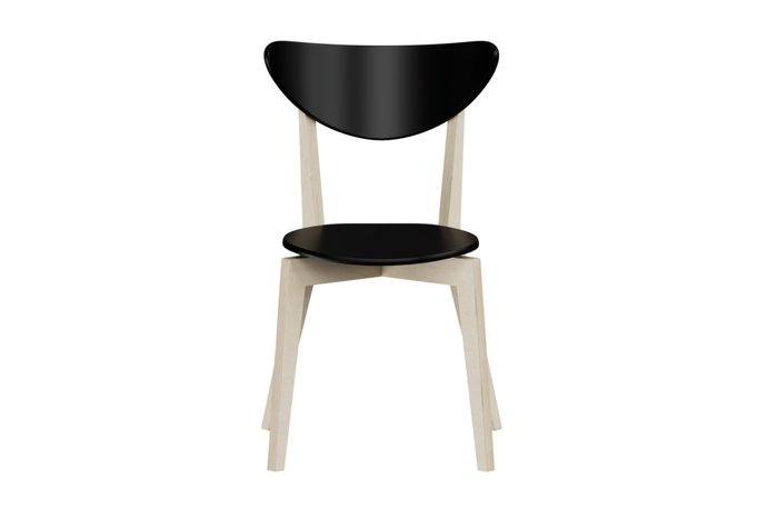 Стул Эра чёрно-бежевого цвета - купить Обеденные стулья по цене 5190.0