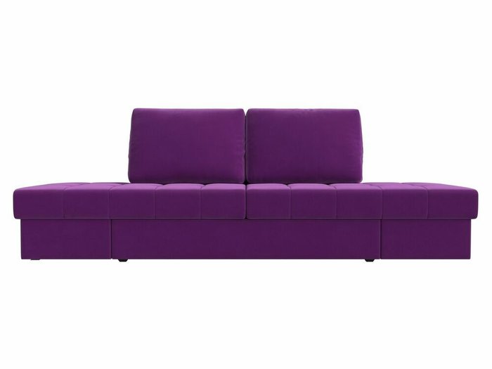 Прямой диван трансформер Сплит фиолетового цвета - купить Прямые диваны по цене 39999.0
