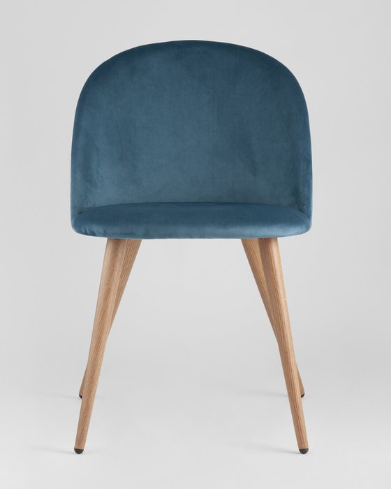 Стул Лион синего цвета - купить Обеденные стулья по цене 5799.0