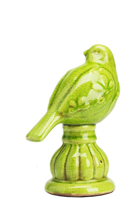 Предмет декора Olive Bird on Bulb  - купить Фигуры и статуэтки по цене 3799.0
