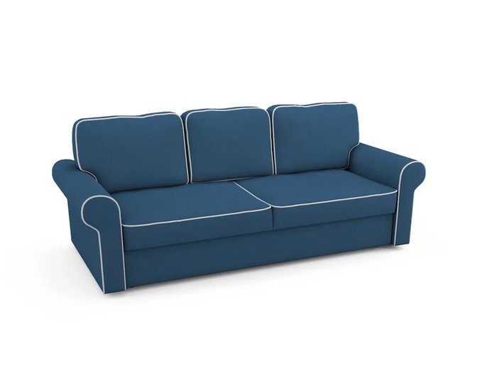 Диван-кровать Tulon синего цвета - лучшие Прямые диваны в INMYROOM
