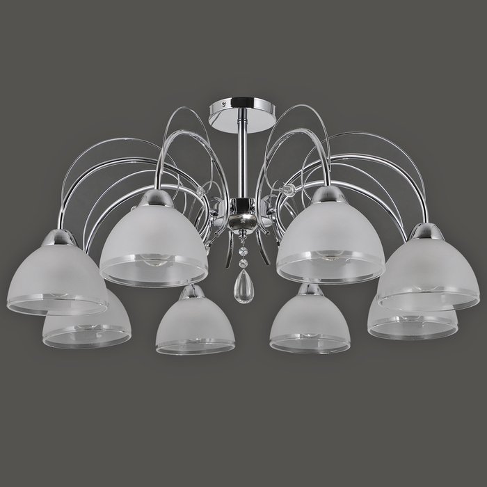 IL0495-8CSQ-25CH ELITE светильник потолочный - лучшие Подвесные люстры в INMYROOM