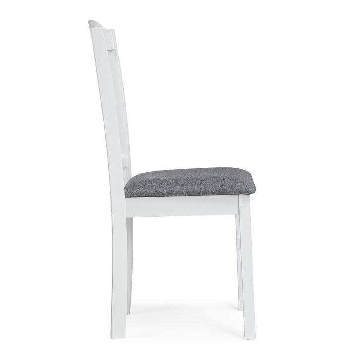 Обеденный стул Bert из массива белого цвета - лучшие Обеденные стулья в INMYROOM