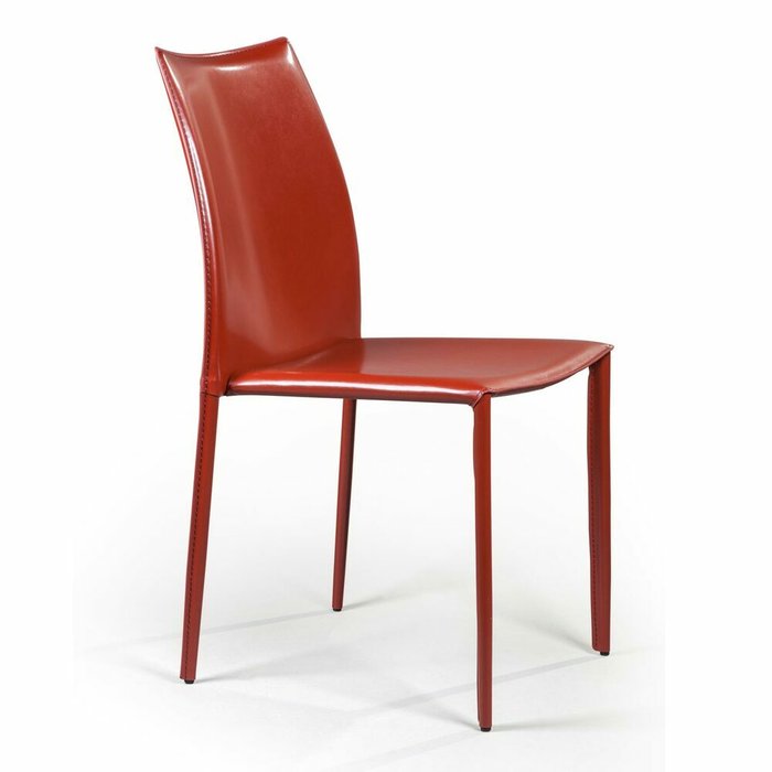 Стул Rolf  красного цвета - лучшие Обеденные стулья в INMYROOM