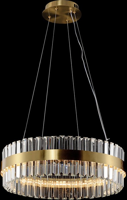 Подвесная люстра Gwinnett Б0069938 (стекло, цвет прозрачный) - лучшие Подвесные люстры в INMYROOM