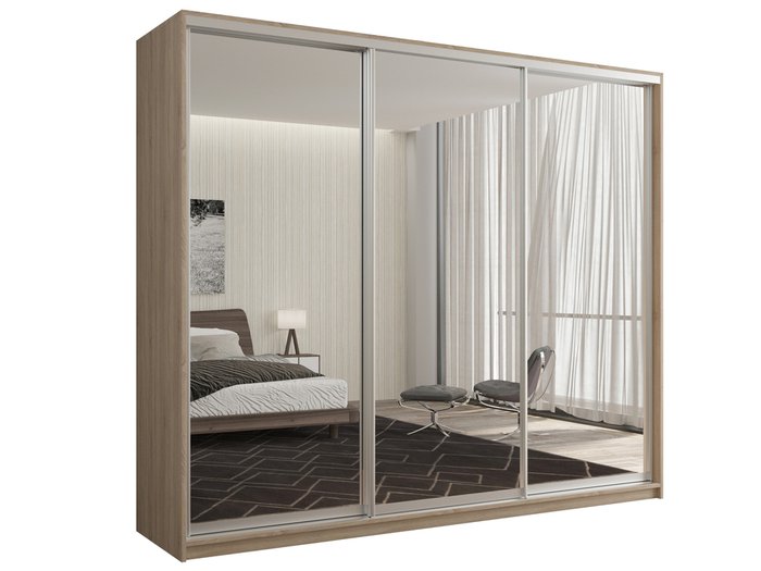 Шкаф-купе Кааппи-1 240 М цвета Дуб сонома Шкаф-купе Кааппи-1 240 М цвета Дуб сонома