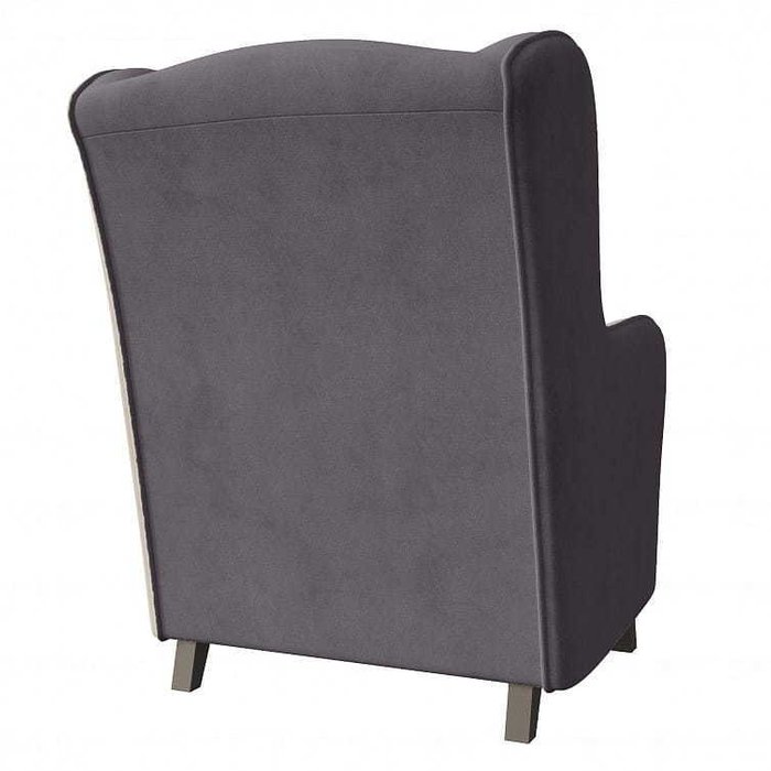 Мягкое кресло Теодор темно-серого цвета - лучшие Интерьерные кресла в INMYROOM