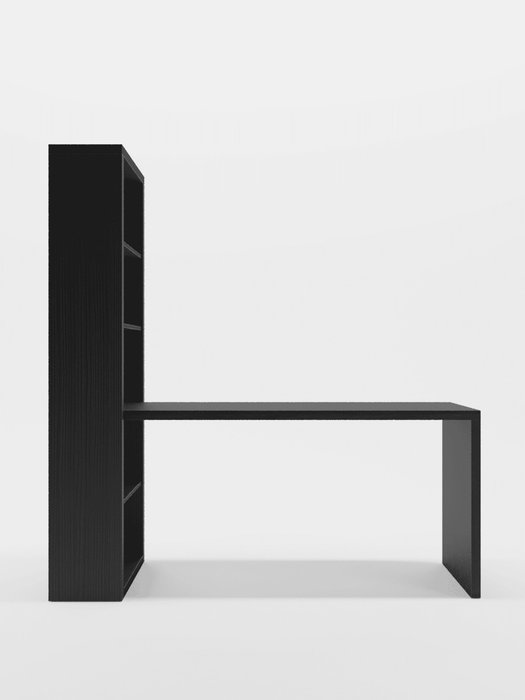 Письменный стол Tesla черного цвета - купить Письменные столы по цене 13890 Письменный стол Tesla черного цвета - купить Письменные столы по цене 13890