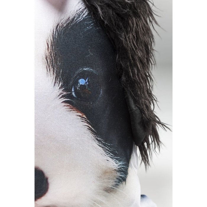 Подушка Mr Terrier черно-белого цвета - лучшие Декоративные подушки в INMYROOM