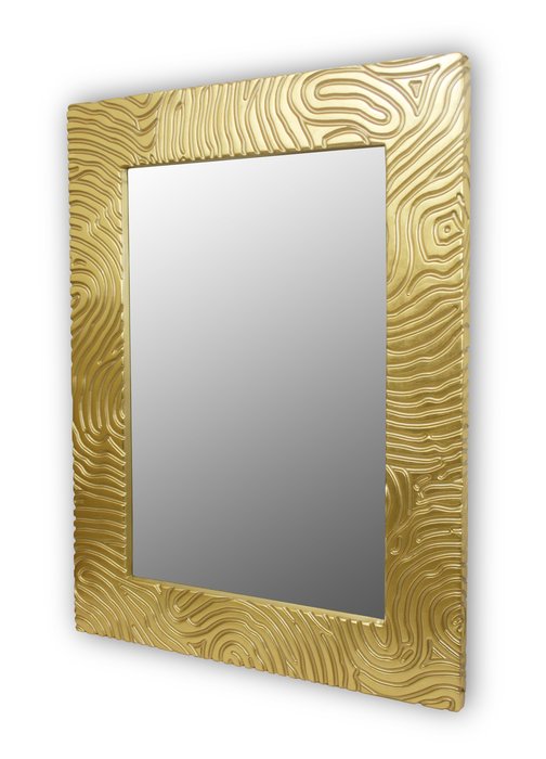 Настенное зеркало FASHION MARK QU gold - купить Настенные зеркала по цене 33500.0