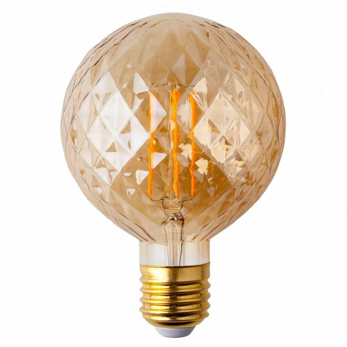 Филаментная светодиодная лампа Globe 4 Вт 2700K E27 BL154 G95 F - купить Лампочки по цене 566.0