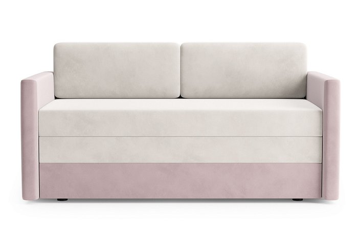 Диван-кровать Юниор бежево-розового цвета - купить Прямые диваны по цене 25799 Диван-кровать Юниор бежево-розового цвета - купить Прямые диваны по цене 25799