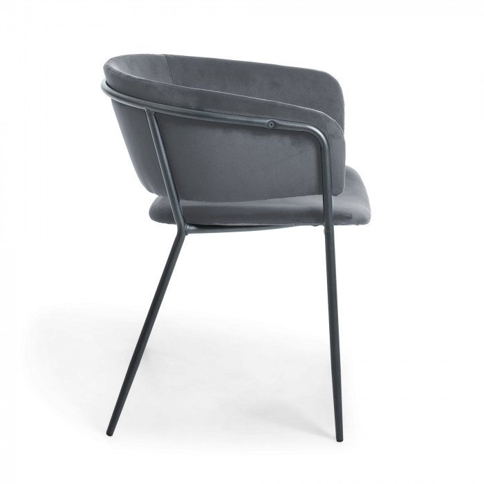 Стул Konnie серого цвета - купить Обеденные стулья по цене 21990.0