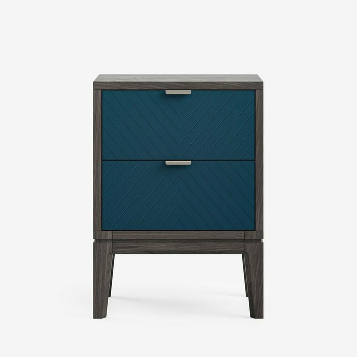 Прикроватная тумба Timeless TL124 темно-коричневого цвета - купить Прикроватные тумбы по цене 39600.0