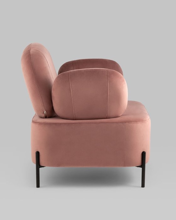 Кресло Кэнди пыльно-розового цвета - лучшие Интерьерные кресла в INMYROOM