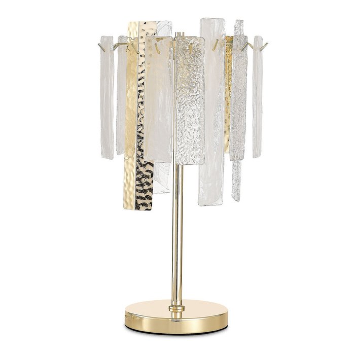 Прикроватная лампа ST-Luce Золотистый/Белый, Золотистый E14 3*40W SCOLARE - купить Настольные лампы по цене 18790.0