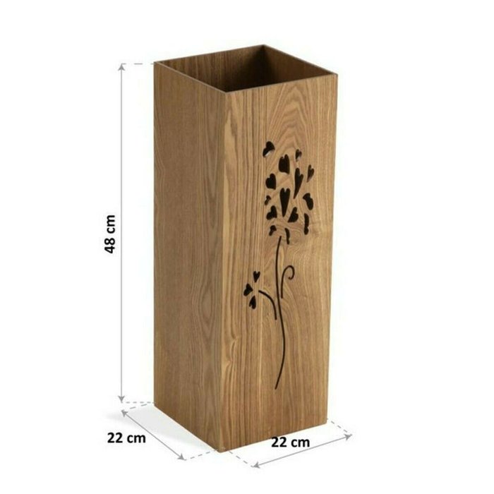 Корзина для зонтов Цветы Деревянный MDF (22 x 48 x 22 cm) - купить Подставки для зонтов по цене 6884.0