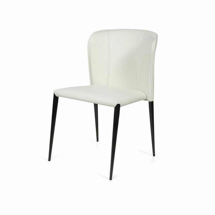 Обеденный стул Albert белого цвета - лучшие Обеденные стулья в INMYROOM