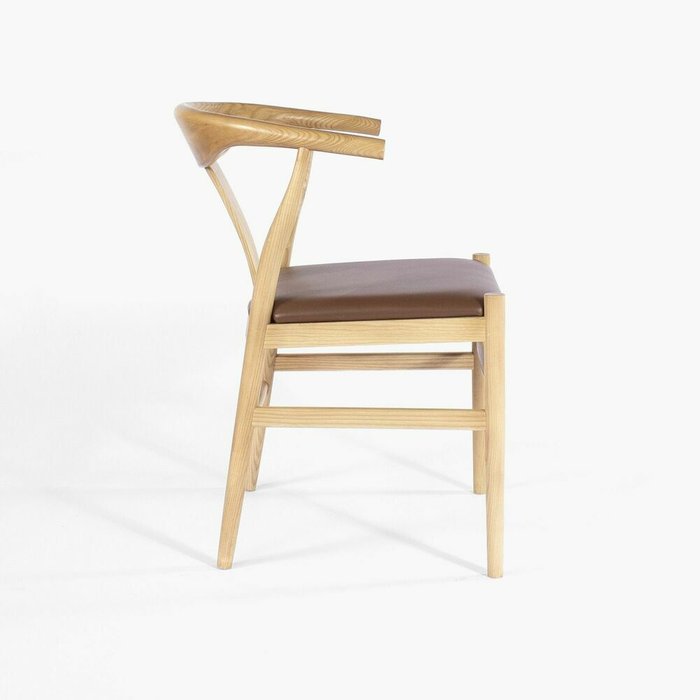 Стул Осака бежево-коричневого цвета - лучшие Обеденные стулья в INMYROOM