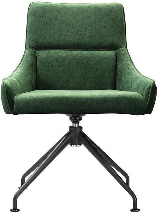 Стул Jean Spider Сканди зеленого цвета  - лучшие Офисные кресла в INMYROOM
