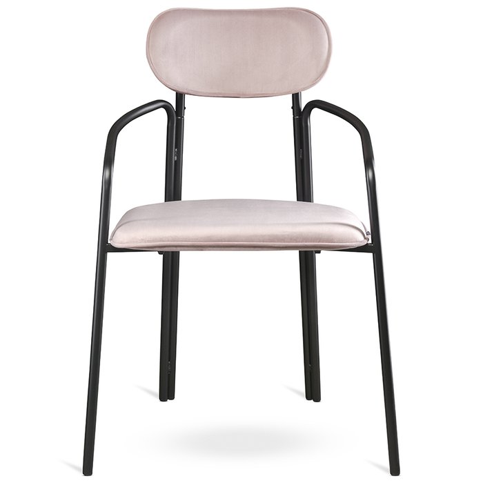 Стул Ror round черно-розового цвета - купить Обеденные стулья по цене 14900.0