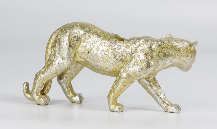 Подсвечник Леопард золотого цвета - купить Подсвечники по цене 2720.0