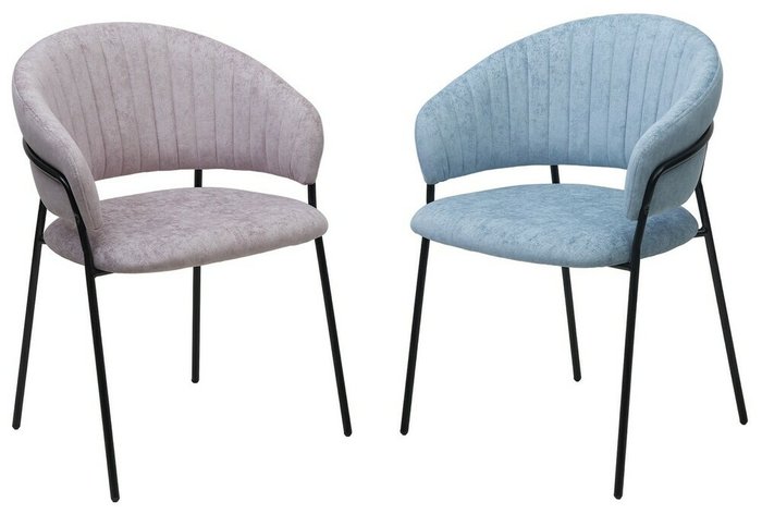 Стул Гемма голубого цвета  - лучшие Обеденные стулья в INMYROOM