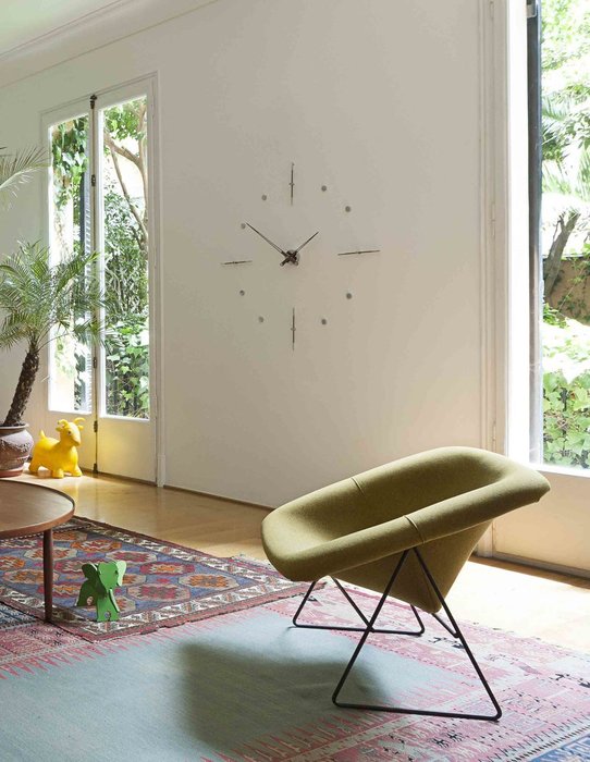 Настенные часы Mixto с деревянными стрелками  - купить Часы по цене 50990.0