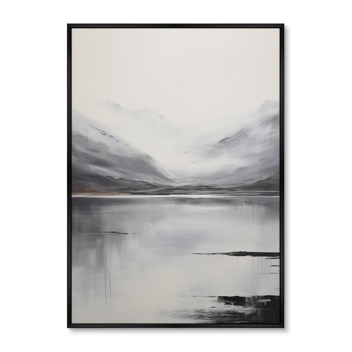 Репродукция картины Landscape collection, Mountains, No 2, 2024г.