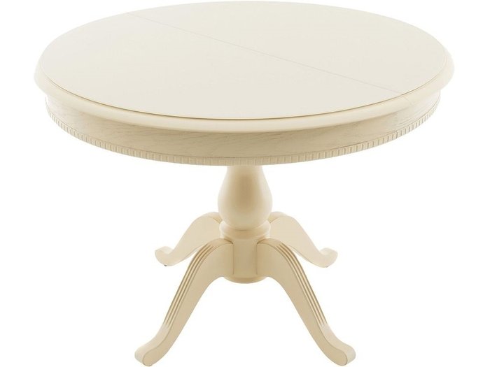 Стол раздвижной Фабрицио цвета слоновой кости - купить Обеденные столы по цене 32532.0