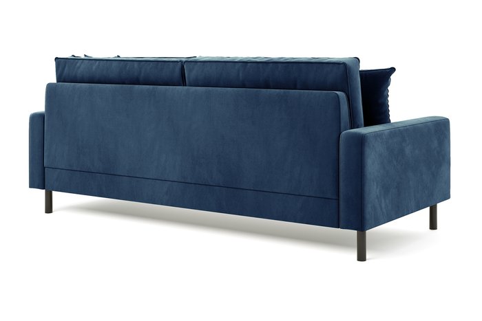 Диван Хорошее настроение синего цвета - лучшие Прямые диваны в INMYROOM