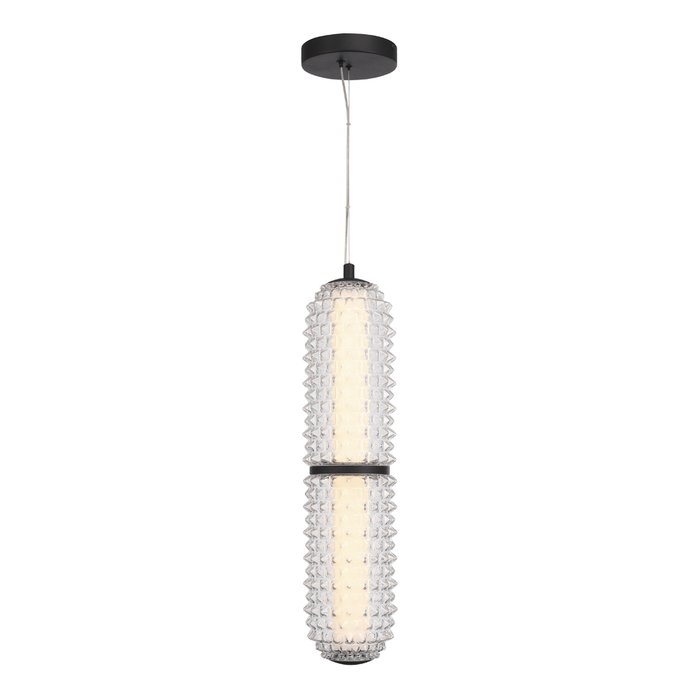 Светильник подвесной ST-Luce черный/прозрачный LED 1*22W 4000K SAGUARO Светильник подвесной ST-Luce черный/прозрачный LED 1*22W 4000K SAGUARO
