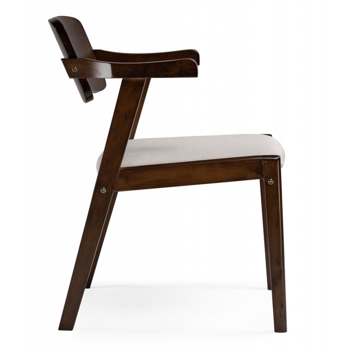Обеденный стул Velma коричневого цвета - лучшие Обеденные стулья в INMYROOM