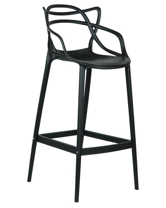 Стул барный Contrast черного цвета - купить Барные стулья по цене 6970.0