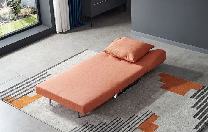 Кресло-кровать Rosy оранжевого цвета - купить Интерьерные кресла по цене 34780.0