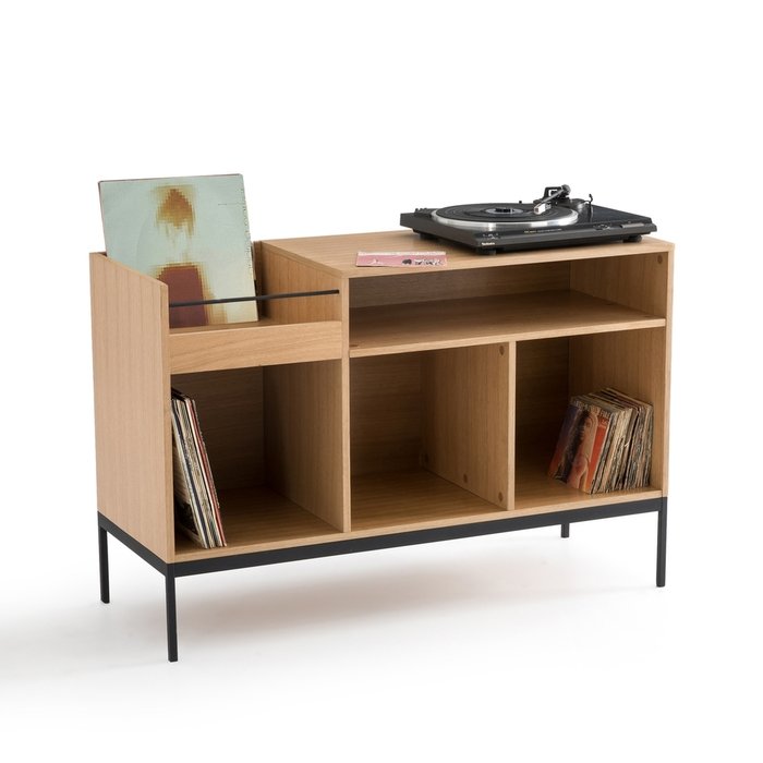 Стол для винила Vinyles из дуба Compo бежевого цвета - купить Комоды по цене 32604.0