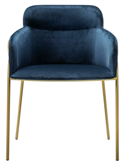 Стул Strike синего цвета - купить Обеденные стулья по цене 12490.0