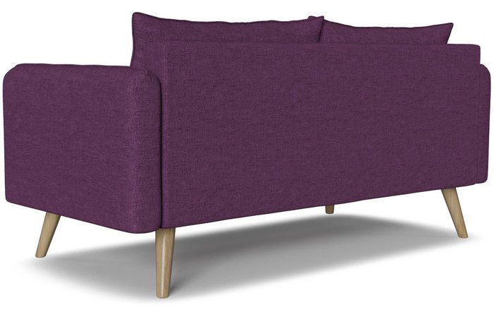 Диван прямой Khayfa фиолетового цвета - лучшие Прямые диваны в INMYROOM