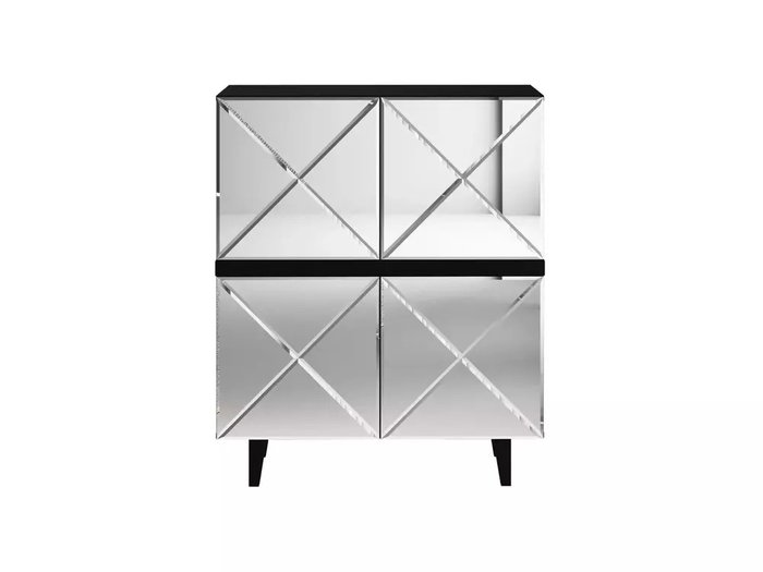 Шкаф Kristal с зеркальным фасадом 