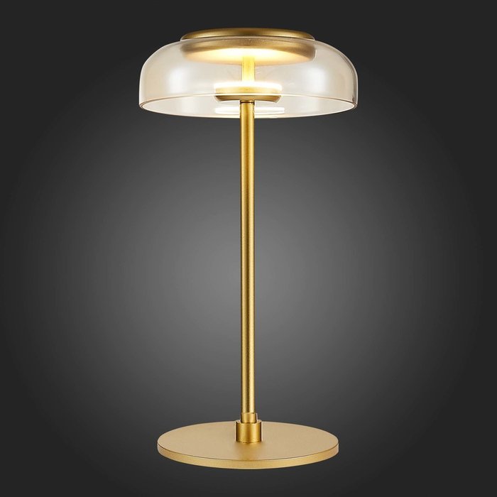 Настольная лампа Lazio золотистого цвета - лучшие Настольные лампы в INMYROOM