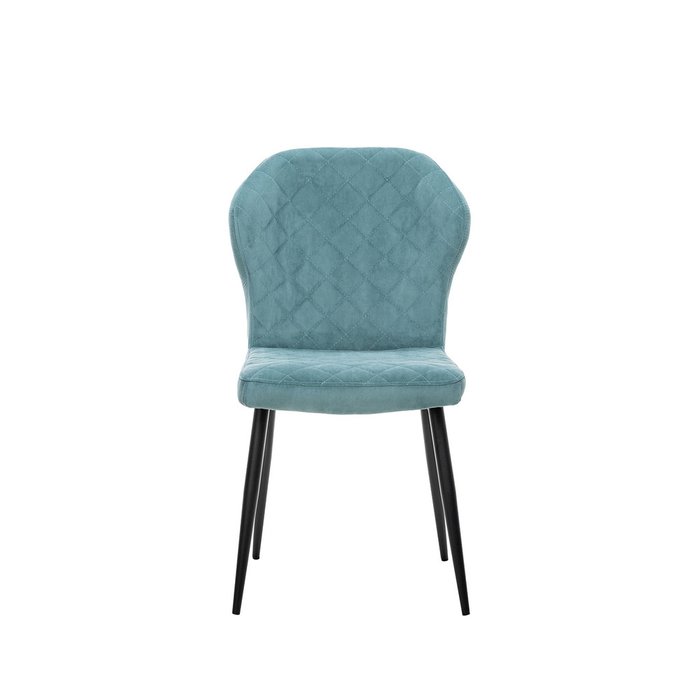 Стул Шейл черно-бирюзового цвета - купить Обеденные стулья по цене 5990.0