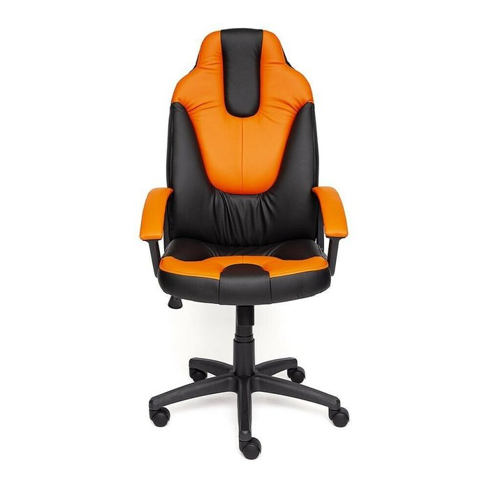 Кресло офисное Neo черно-оранжевого цвета - лучшие Офисные кресла в INMYROOM