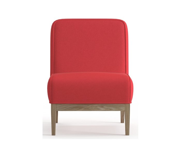 Кресло из рогожки Арагорн красного цвета - купить Интерьерные кресла по цене 16490.0