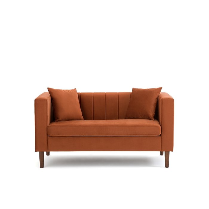 Диван Hadda коричневого цвета - купить Прямые диваны по цене 41470.0