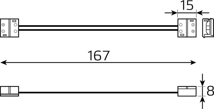 Соединитель лент гибкий Basic Вт В BT435 - лучшие Гирлянды в INMYROOM