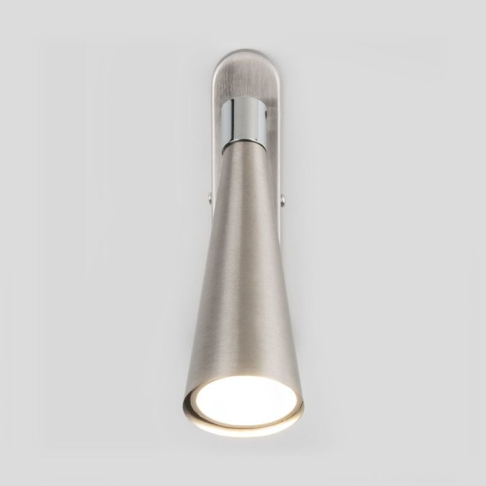 Настенный светильник Horn GU10 SW сатинированный никель Horn GU10 SW сатинированный никель (MRL 1010) - купить Бра и настенные светильники по цене 2380.0 Настенный светильник Horn GU10 SW сатинированный никель Horn GU10 SW сатинированный никель (MRL 1010) - купить Бра и настенные светильники по цене 2380.0