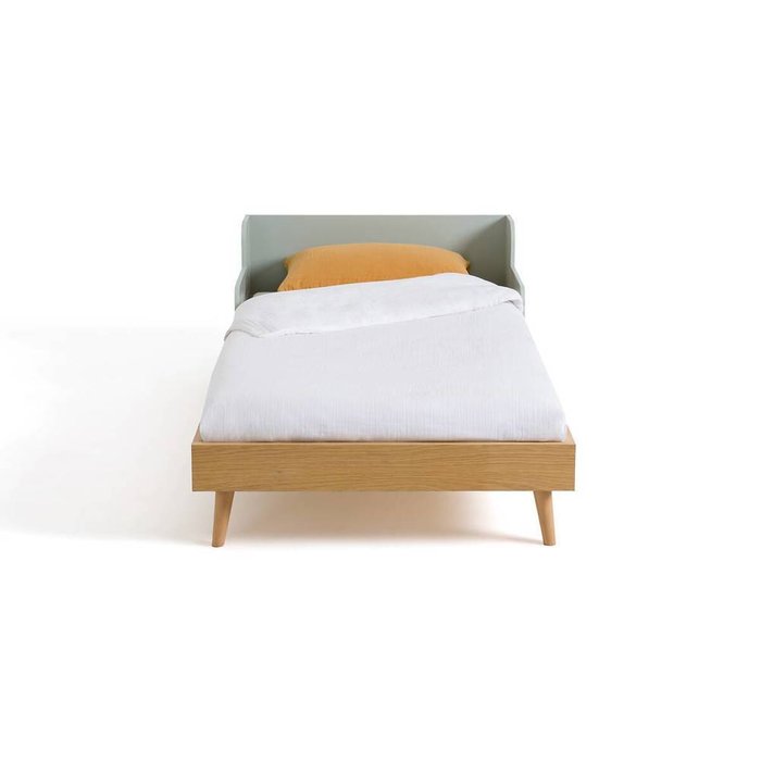 Кровать детская с кроватным основанием Augusto 90x190 бежевого цвета - купить Одноярусные кроватки по цене 33462.0
