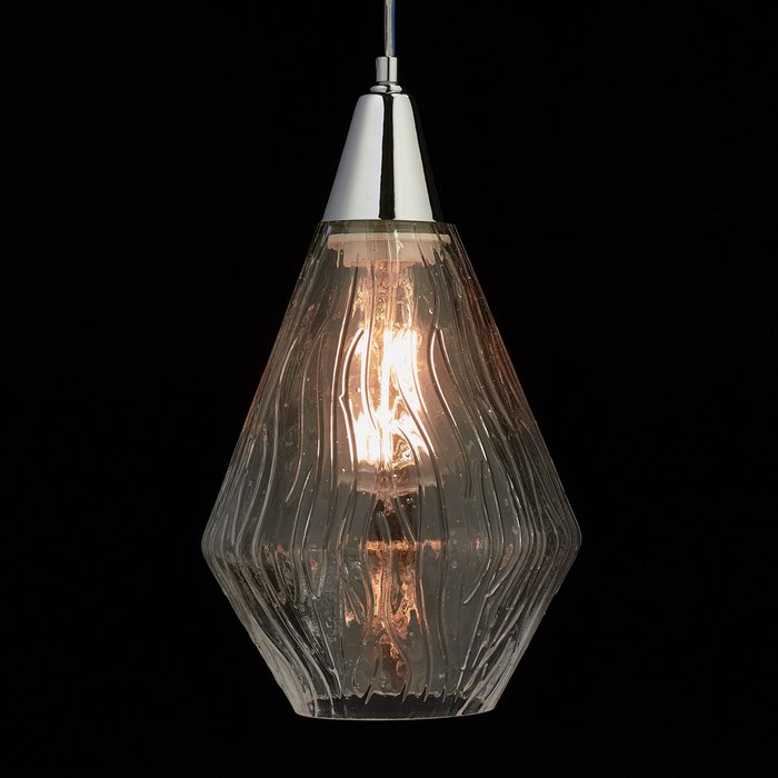 Подвесной  светильник Кьянти с прозрачным плафоном - лучшие Подвесные светильники в INMYROOM